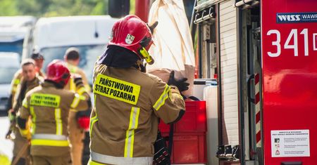 Pożar w galerii handlowej w Opolu. Ewakuowano 600 osób