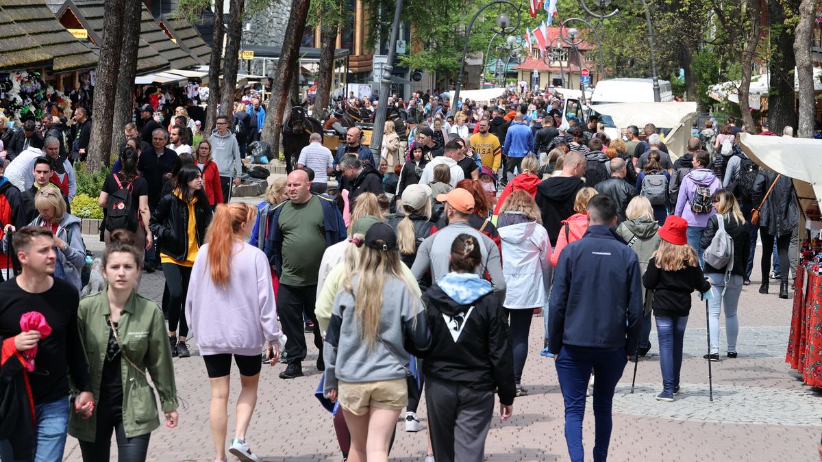 Zakopiańskie Krupówki

