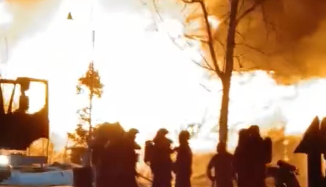 Bawili się na weselu. Nagle wybuchł pożar. Wstrząsające nagrania