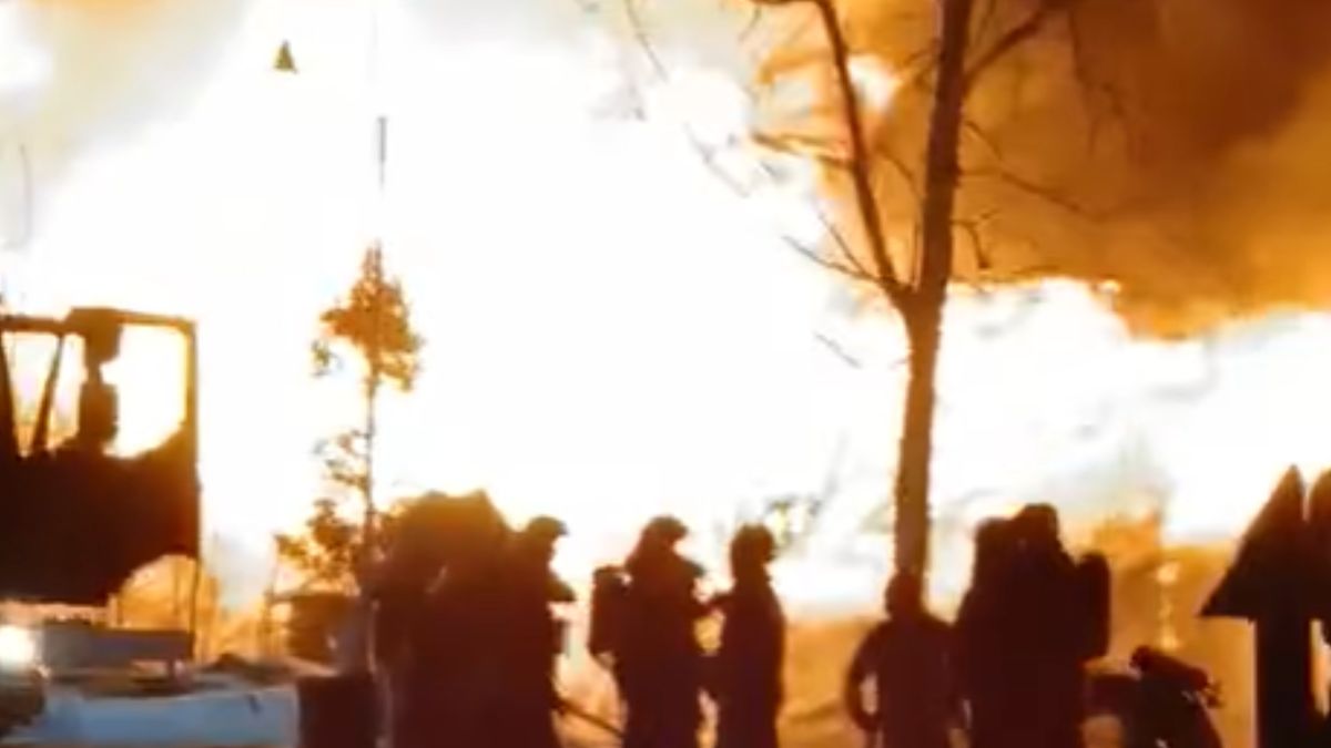 Pożar w Kocierz Resort w Targanicach.