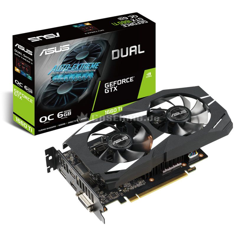 ASUS GeForce GTX 1660 Ti Dual O6G, fot. Materiały prasowe