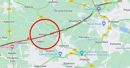 Kraksa na A2. Kierowcę ciężarówki trzeba było wycinać z kabiny