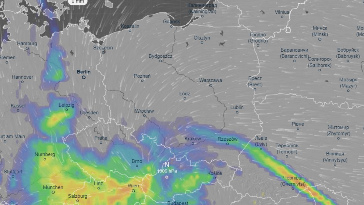 W poniedziałek (16 września) możliwe przelotne opady deszczu