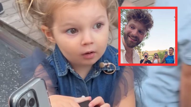 Trzylatka skradła show