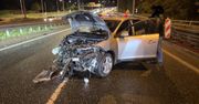 Warszawa: Strażak z OSP Jędrzejowice udzielił pomocy poszkodowanemu w wypadku