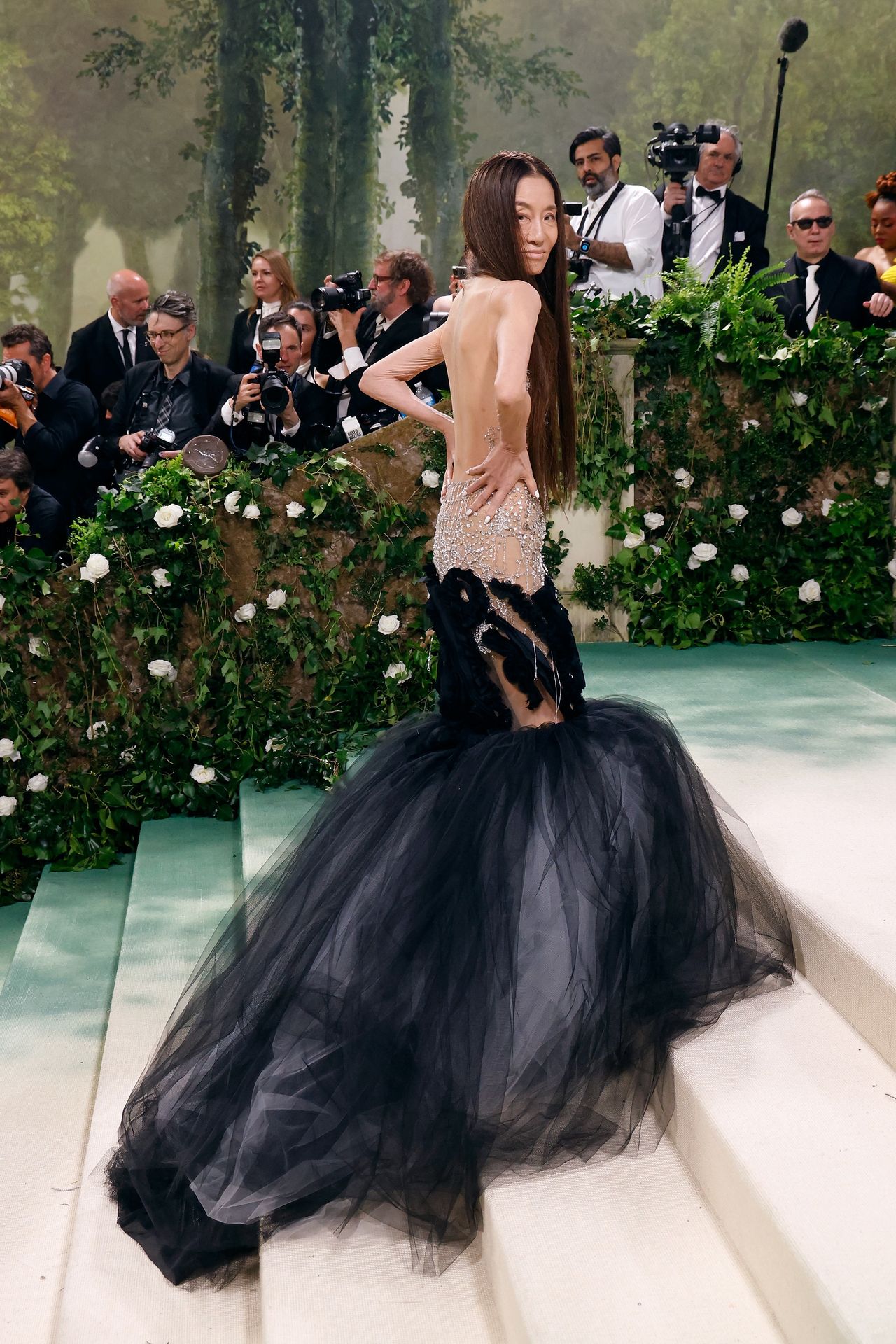 Vera Wang dazzles at 75 in sheer elegance at the MET Gala 2024