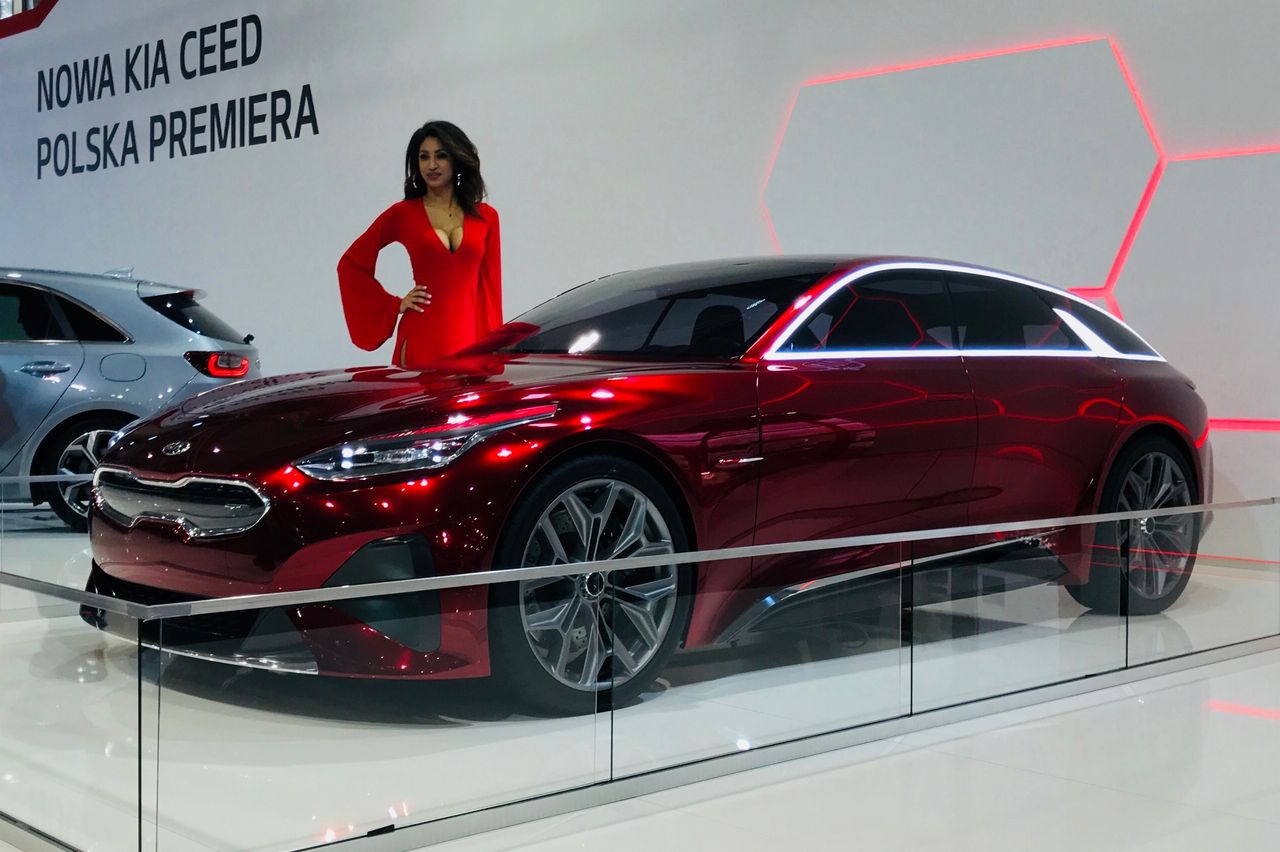 Koncepcyjna Kia Proceed była też jedną z gwiazd targów Poznań Motor Show