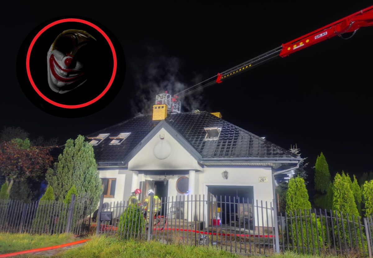 Mężczyzna miał podpalić swój dom