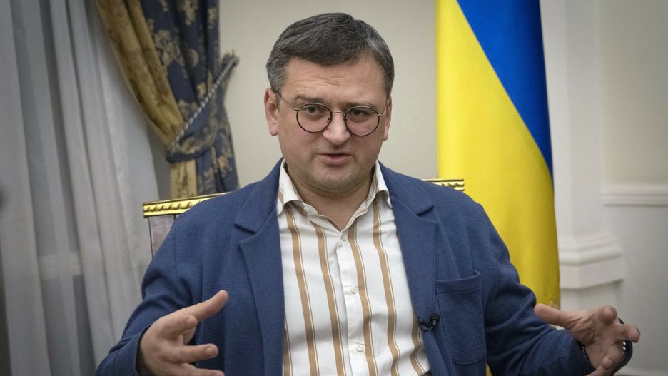 Temporary
Ukraine's Foreign Minister Dmytro Kuleba talks during an interview with The Associated Press in Kyiv, Ukraine, Monday, Dec. 26, 2022. (AP Photo/Efrem Lukatsky)
Efrem Lukatsky