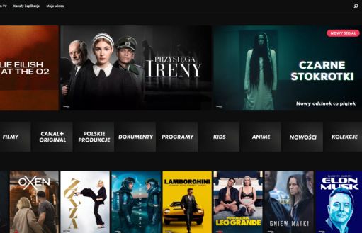 Serwis streamingowy Canal+ online zmienił nazwę