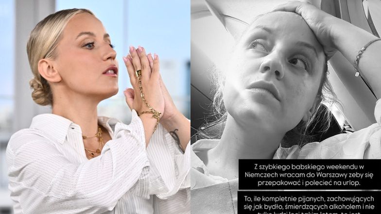 Sandra Hajduk ODPALONA na zachowanie ludzi w samolocie