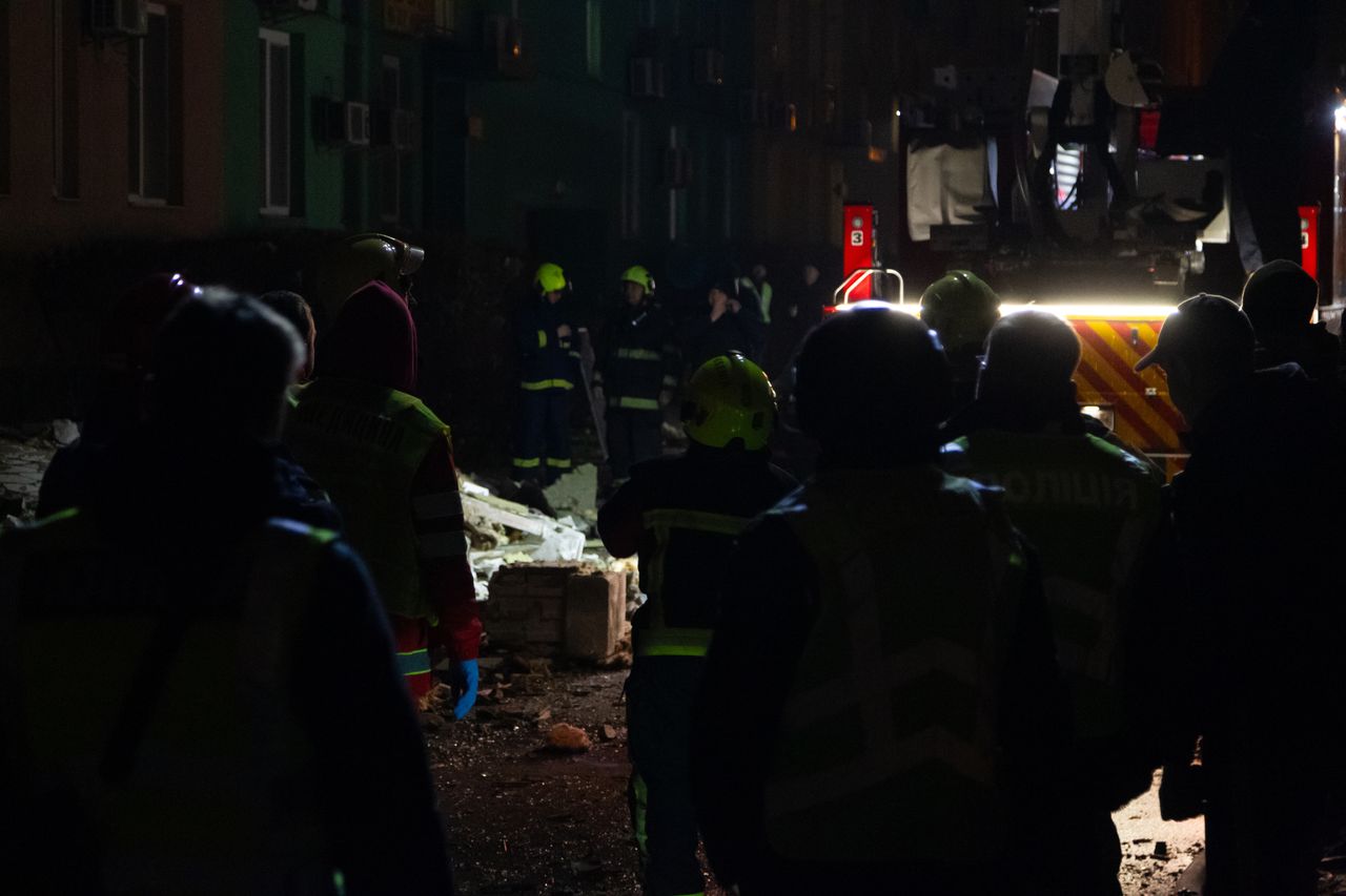 Nocny alarm w Kijowie. Zmasowany atak dronów i rakiet na Ukrainę