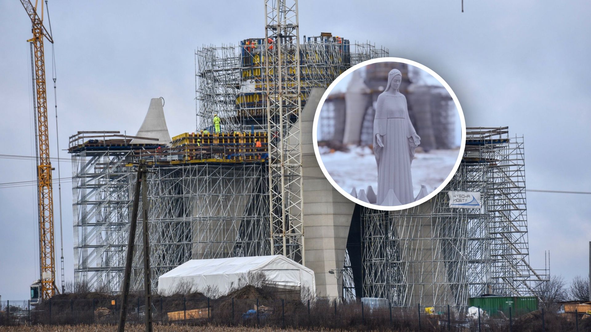 Powstaje gigantyczny posąg Matki Boskiej. Będzie mieć 55 metrów