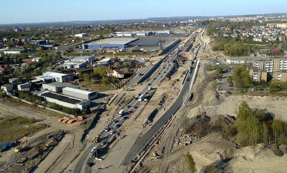 Śląskie. Zmiany na DK 94 w Sosnowcu później niż planowano