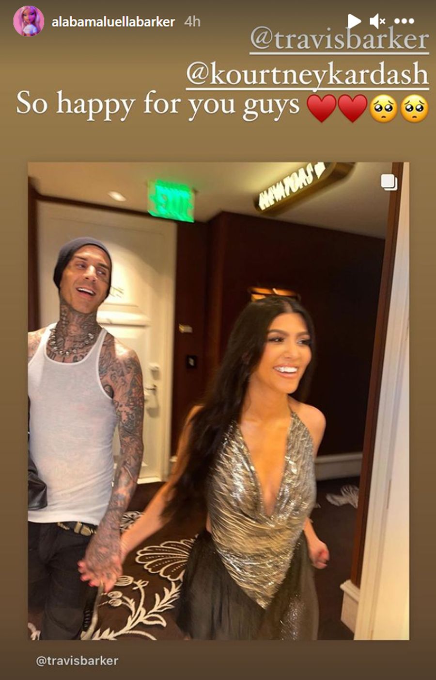 Kourtney Kardashian i Travis Barker 