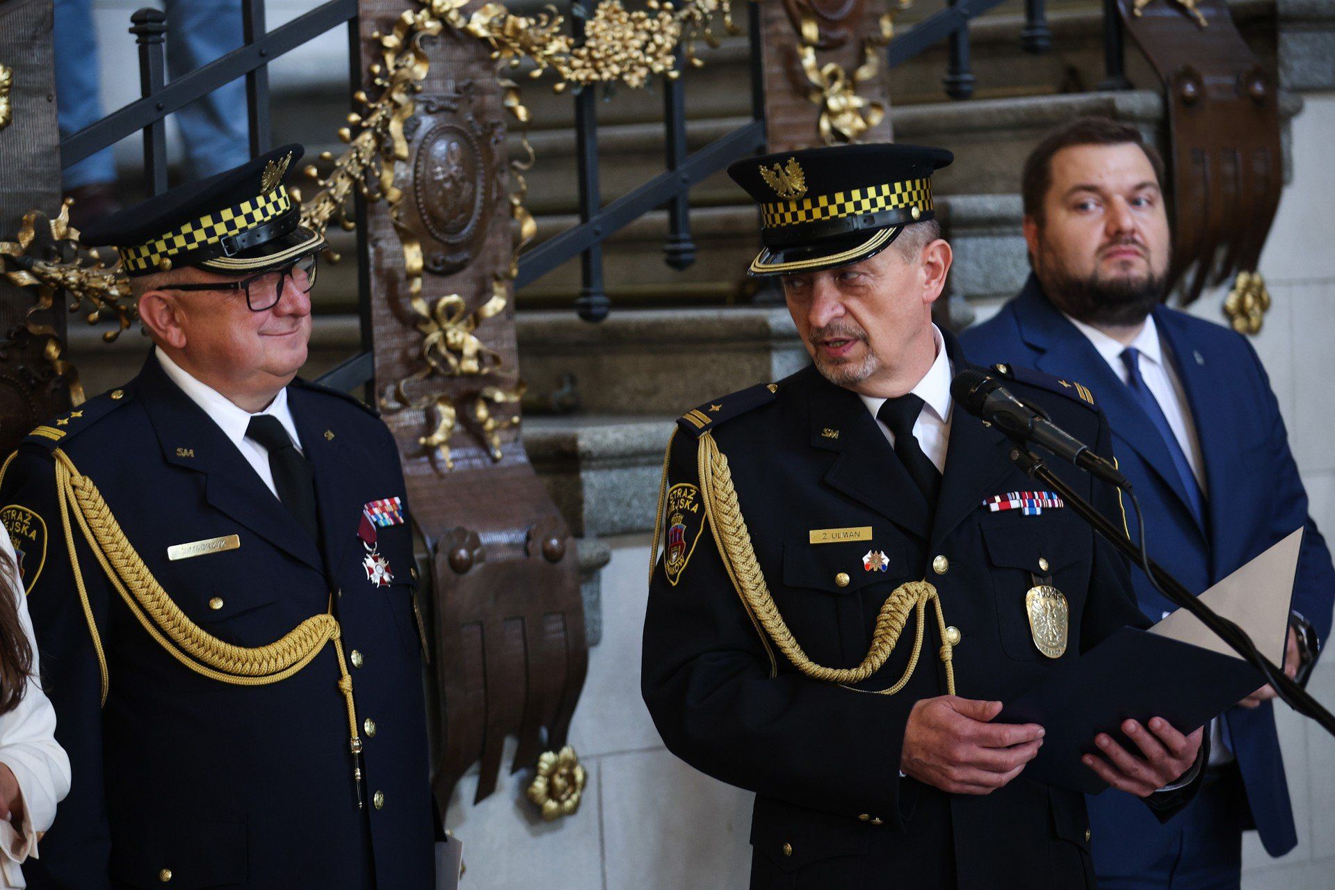 Uroczysta zmiana na stanowisku komendanta odbyła się w krakowskim magistracie