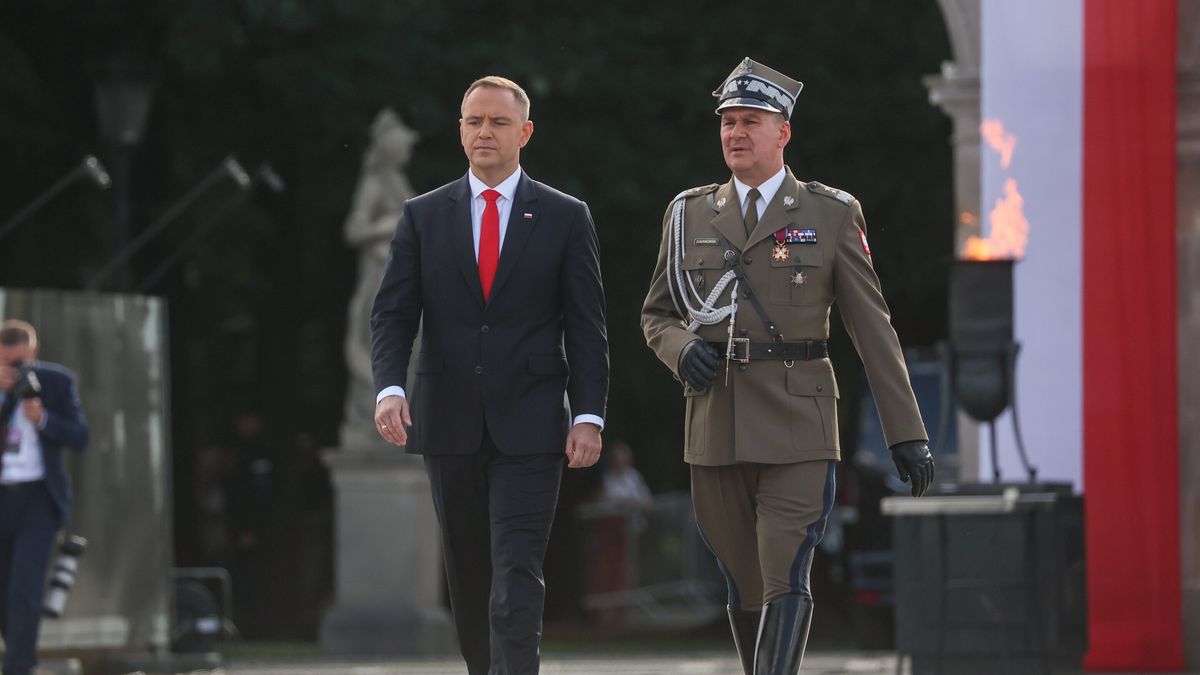 Karol Nawrocki, Tomasz Dominikowski
Leszek Szyma�ski
karola nawrockiego, mon, polityk polityka, prezydent rp, prezydenta rp, przej�cia zwierzchnictwa, si�y zbrojne, uroczyste, wojsko