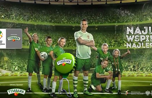 Arkadiusz Milik radzi młodym piłkarzom w reklamie turnieju o Puchar Tymbarku (wideo)