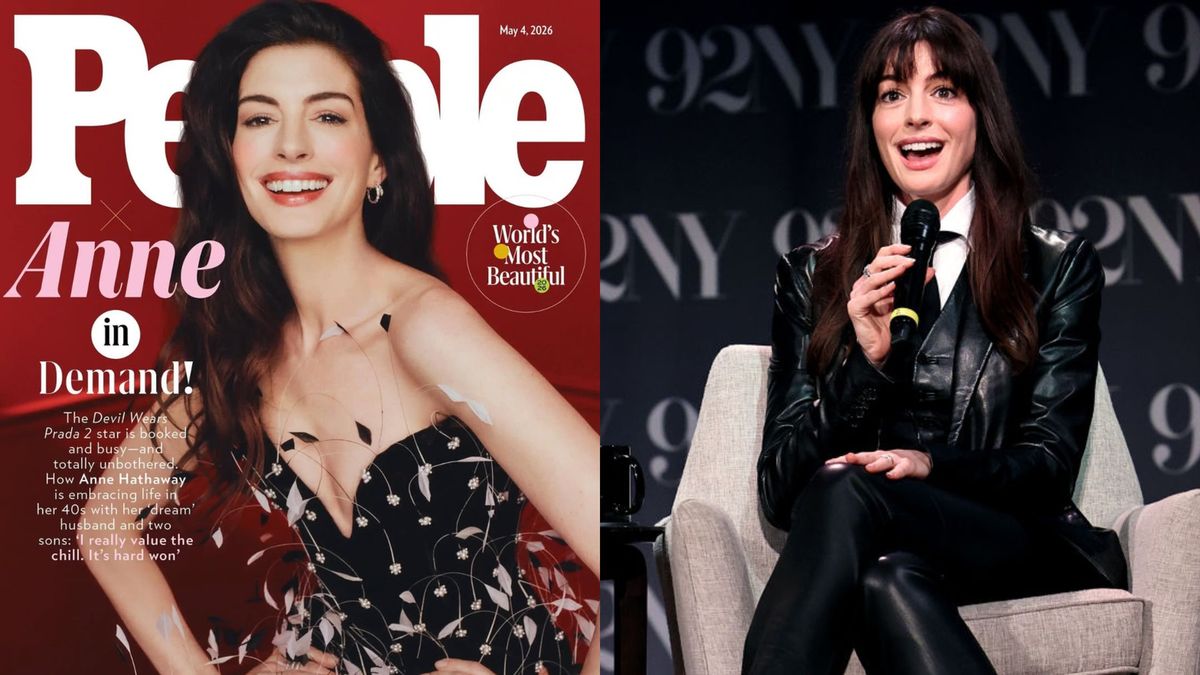 Anne Hathaway została wyróżniona jako "najpiękniejsza kobieta"