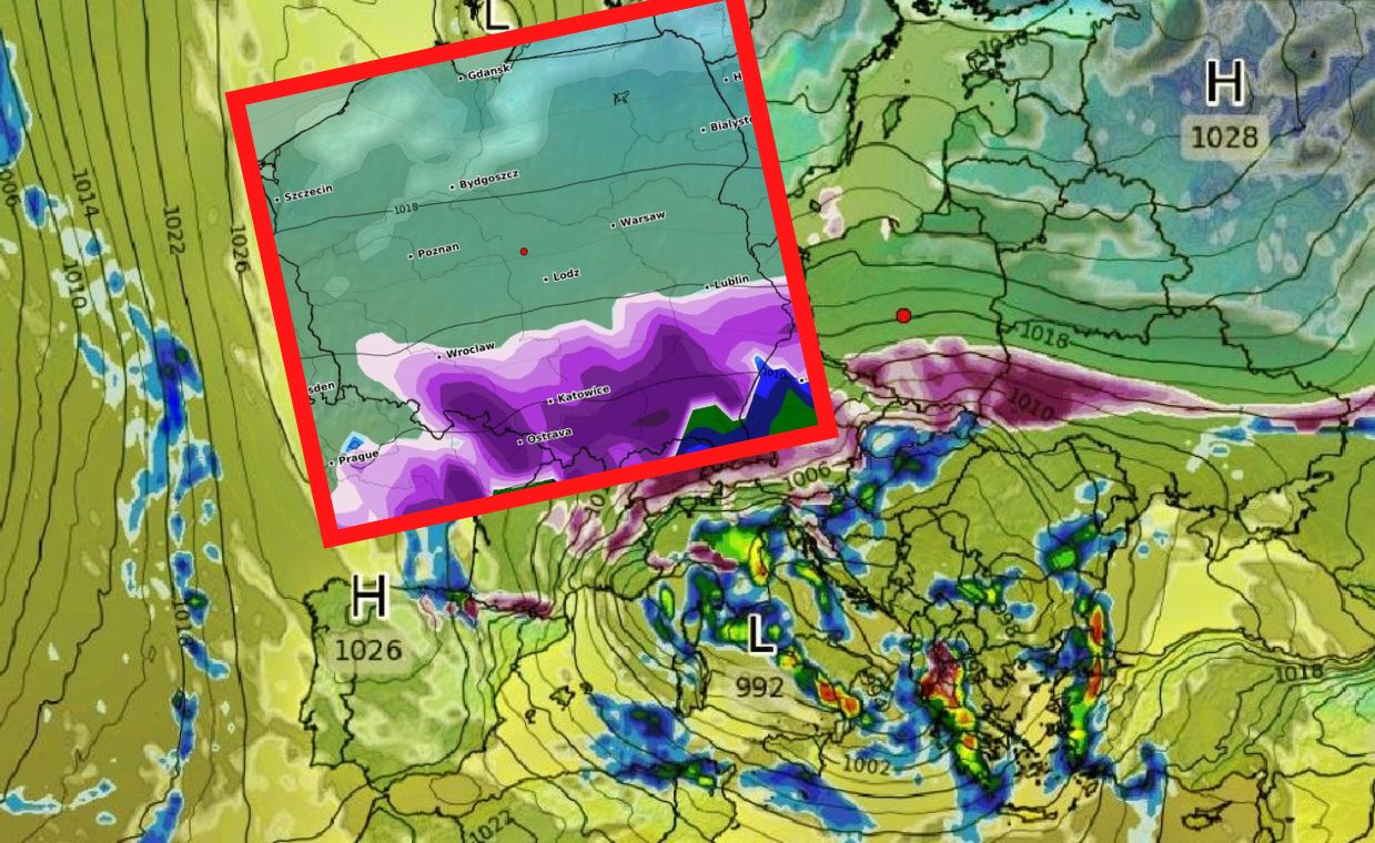 W weekend czeka nas śnieg, deszcz i gołoledź