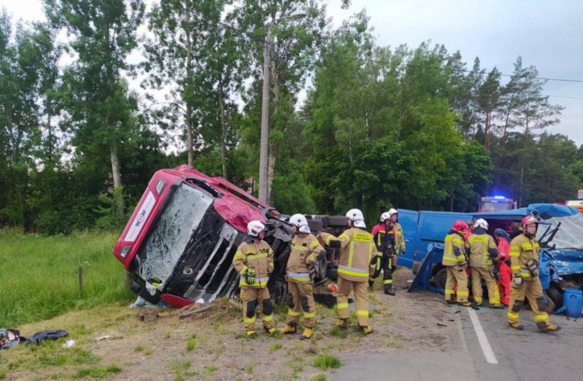 Wypadek w Koźlikach