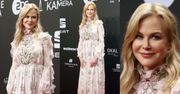Nicole Kidman w romantycznym różu na czerwonym dywanie