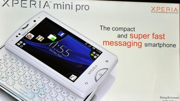 Xperia mini i Xperia mini pro oficjalnie zaprezentowane! 1