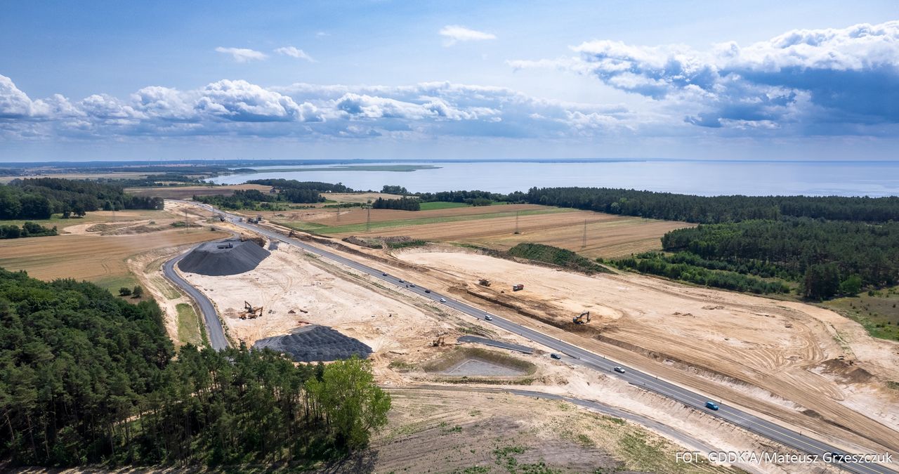 Budowa S3 zagrożona. "Powstały duże osuwiska"