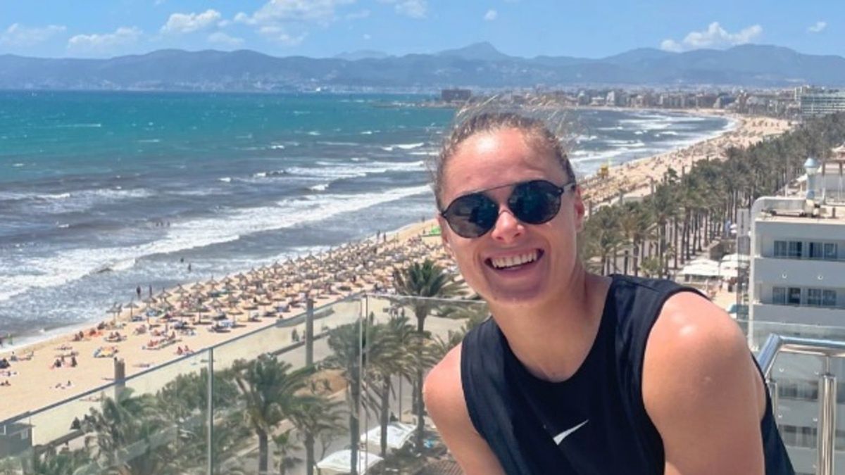 Ewa Pajor na wakacjach