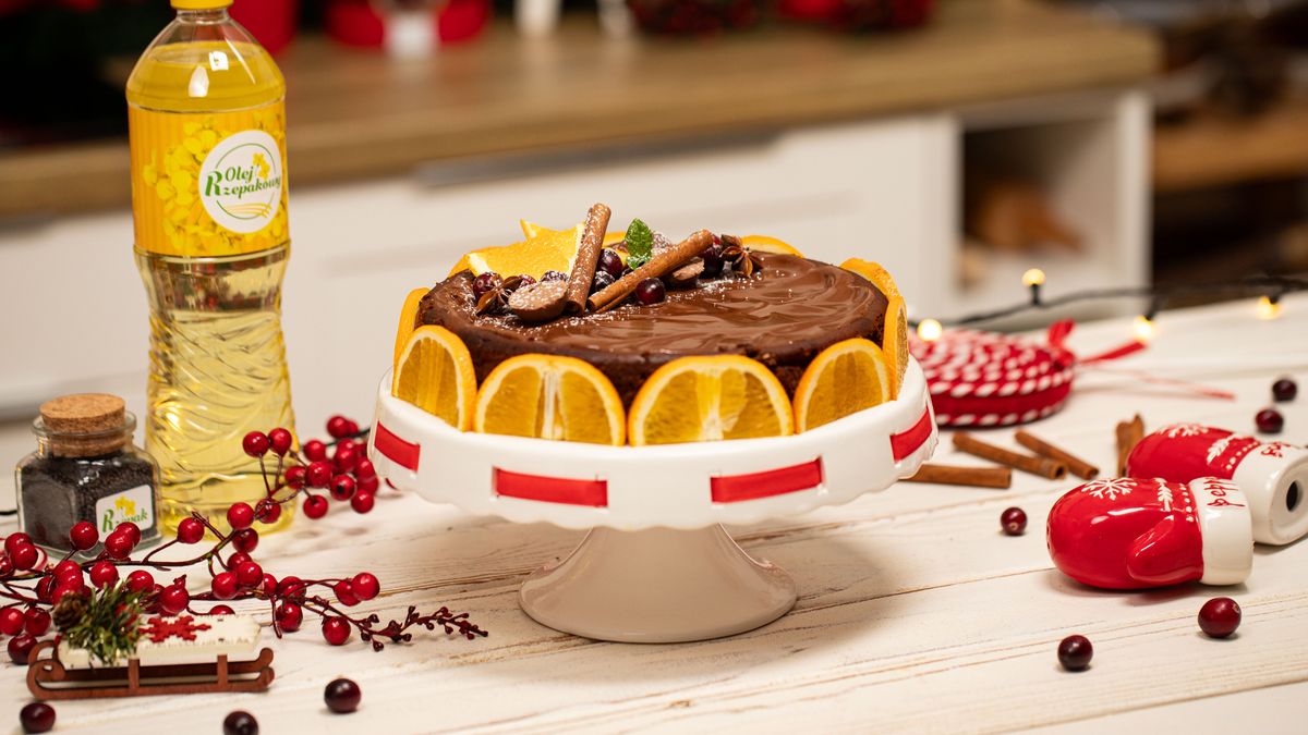 Sernik czekoladowy na oleju