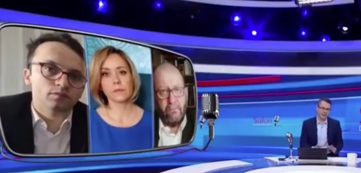 "To dotyczy na przykład prezesa Telewizji Polskiej pana Jacka Kurskiego, który i zdobył pieniądze, jakoś rozwinął TVP i stał się celem przemysłu pogardy"