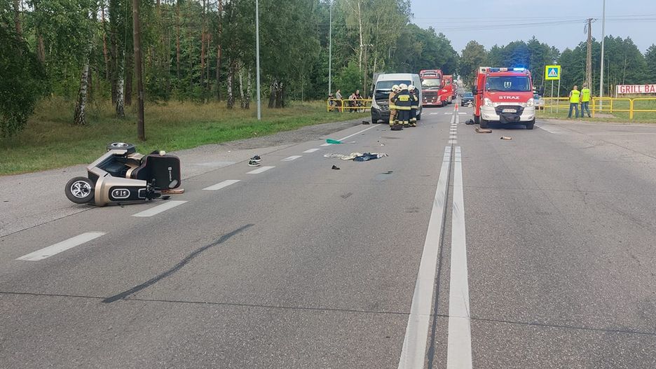 Wypadek w Czersku 