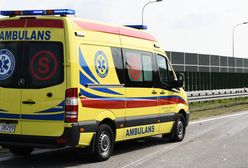 Dramatyczne sceny na parkingu A4