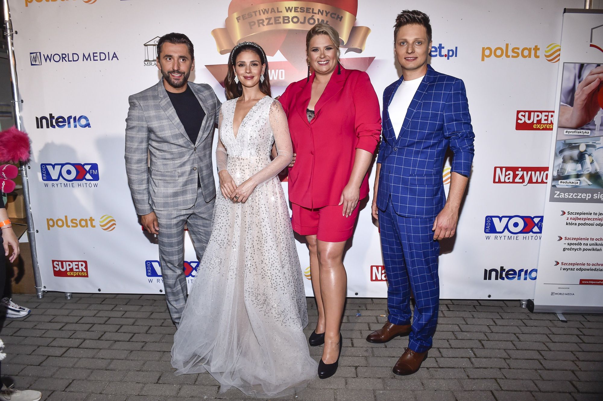 Klaudia Halejcio na Festiwalu Weselnych Przebojów w Mrągowie