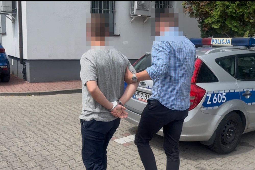 24-letni mieszkaniec Wrocławia zatrzymany przez policję