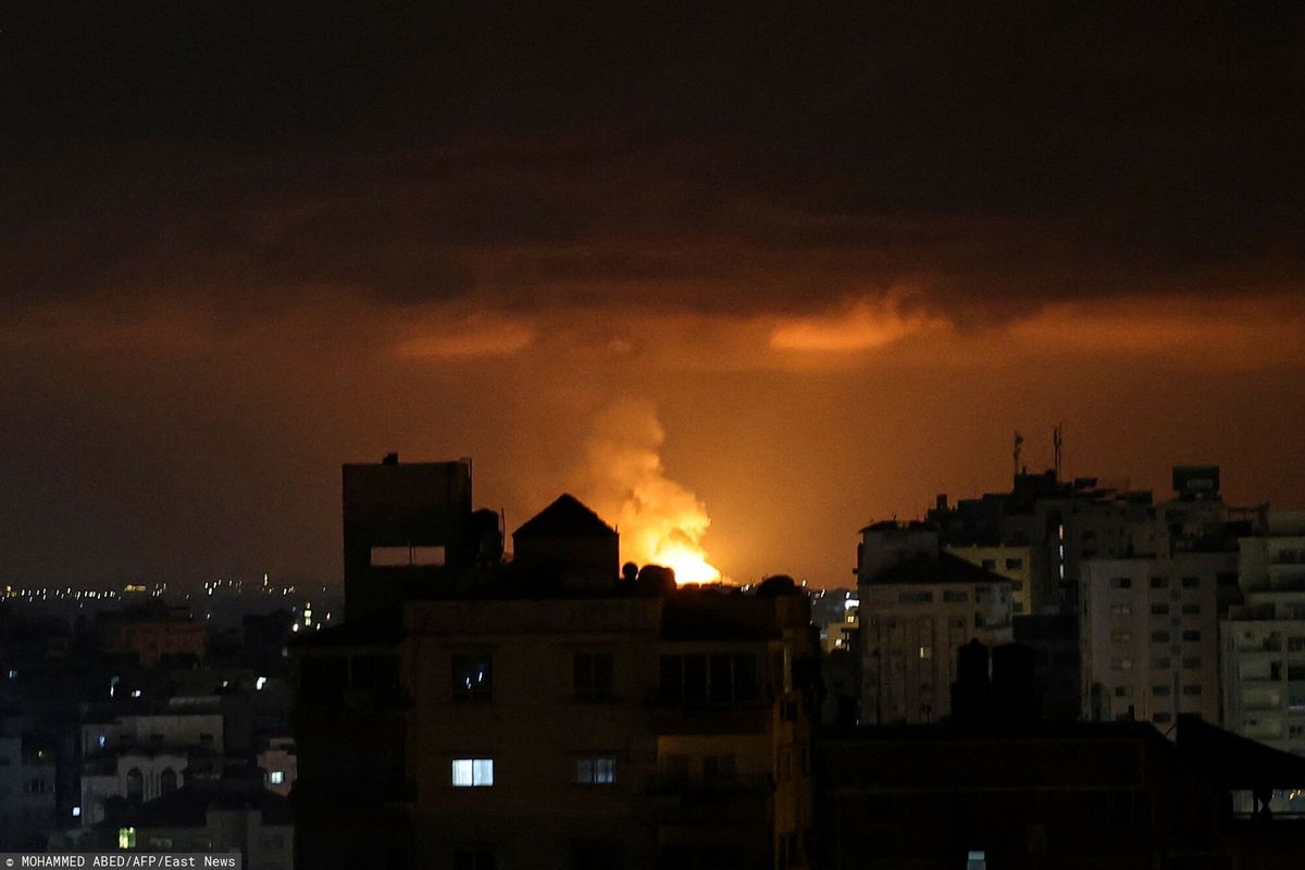 Atak w Strefie Gazy