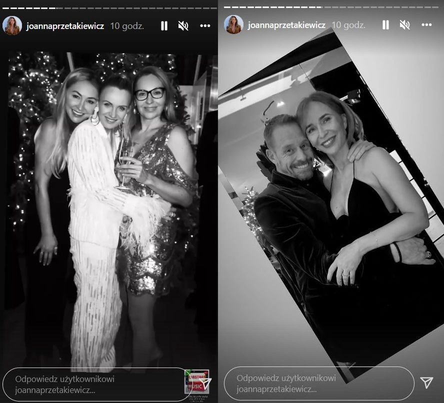 Impreza świąteczna u Joanny Przetakiewicz