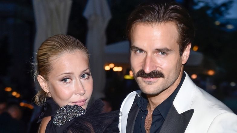 Katarzyna Warnke i Piotr Stramowski wymieniają czułości przy wspólnym śniadaniu