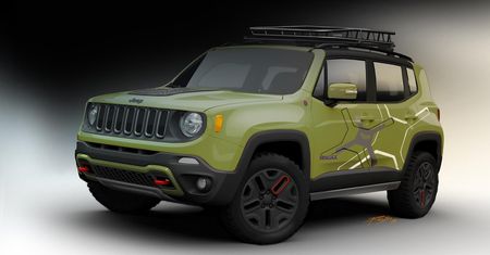 Mopar przygotował dwa Jeepy Renegade'y na targi NAIAS