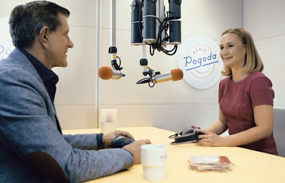 Zygmunt Chajzer i Krzysztof Szewczyk promują Radio Pogoda