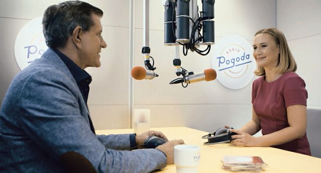 Zygmunt Chajzer i Krzysztof Szewczyk promują Radio Pogoda
