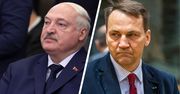 "Niech przyjdzie". Reakcja Sikorskiego na groźby Łukaszenki