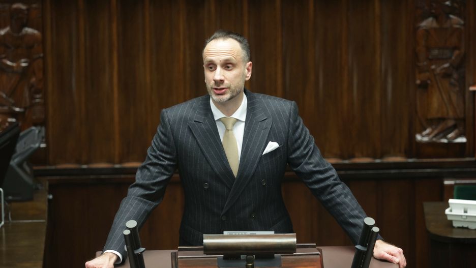 Cd. 1. posiedzenia Sejmu X kadencji
19.12.2023 Warszawa posiedzenie Sejmu X kadencji, Fot. Tomasz Jastrzebowski/REPORTER
N/z: Janusz Kowalski
Tomasz Jastrzebowski/REPORTER