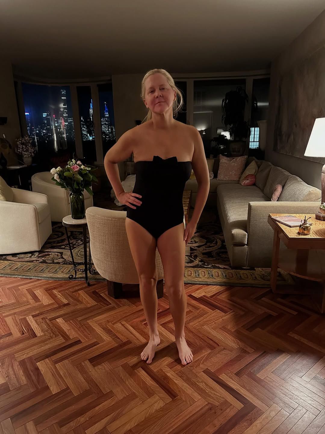 Amy Schumer prezentuje efekty odchudzania