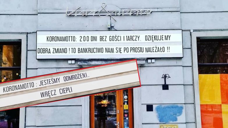 Restauracja znanego dziennikarza upada. "Wytrzymamy jeszcze trzy tygodnie"