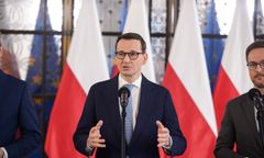 Morawiecki o stanie zdrowia Tuska. "Szczerze"