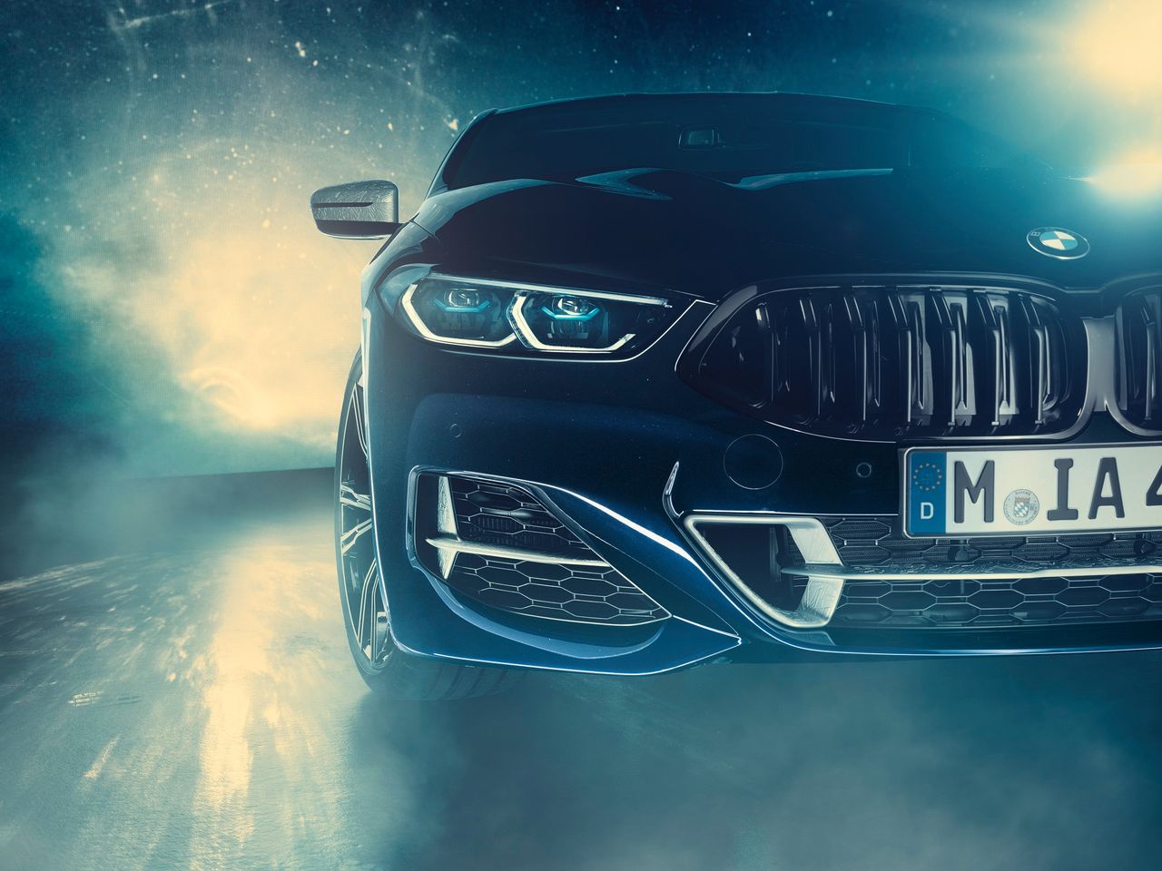 BMW M850i Night Sky traktuje swoją nazwę dosłownie. W środku materiały z kosmosu