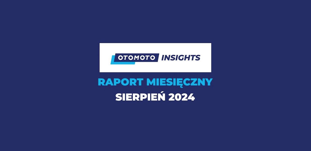 Wciąż wysoka podaż, Polacy sprzedają więcej młodszych i droższych aut - podsumowanie sierpnia w raporcie OTOMOTO Insights