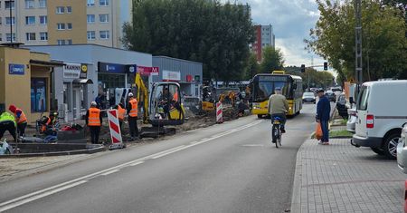 Zmienia się układ dróg we Włocławku – zobacz postępy prac
