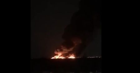 Ogromny pożar w Rosji. Kłęby dymu nad Petersburgiem
